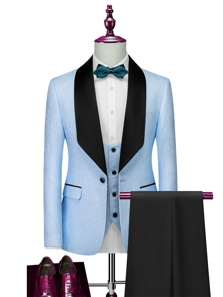 Business Leisure Suit Set 3-piece Sets - Image 20