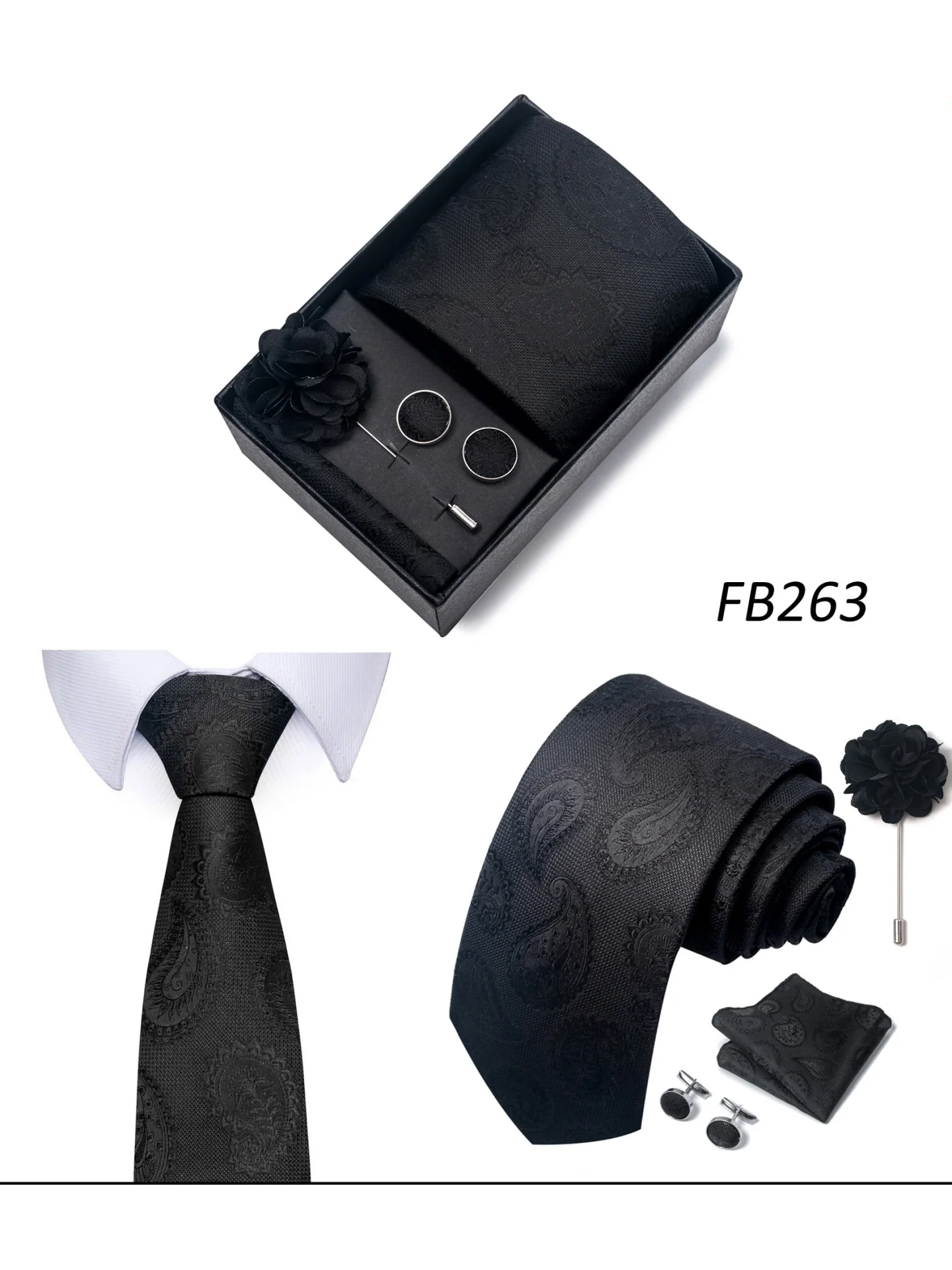 Ties Corsage Accessories Set - Image 3