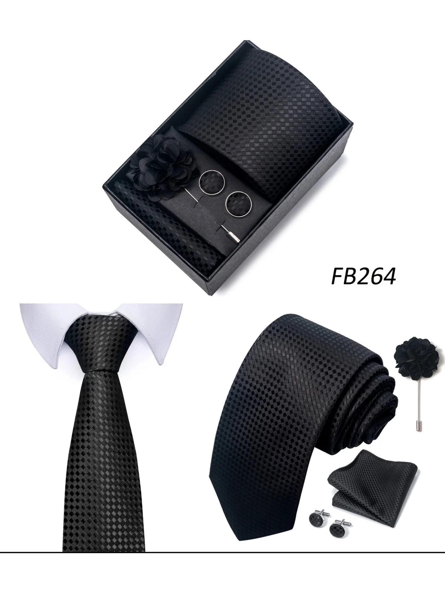 Ties Corsage Accessories Set - Image 4