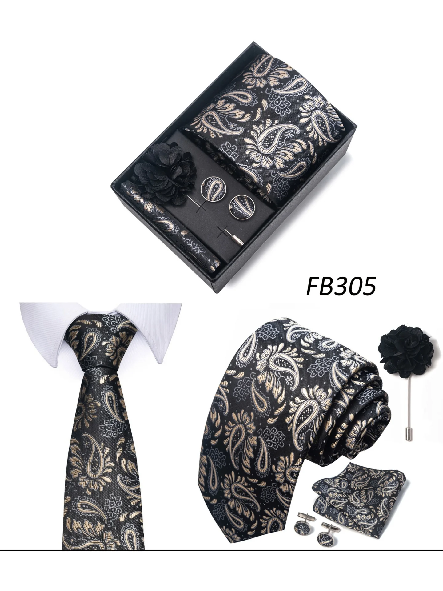 Ties Corsage Accessories Set - Image 45