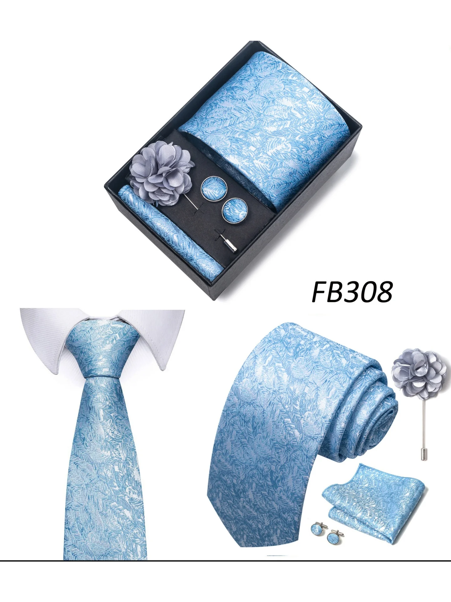 Ties Corsage Accessories Set - Image 48