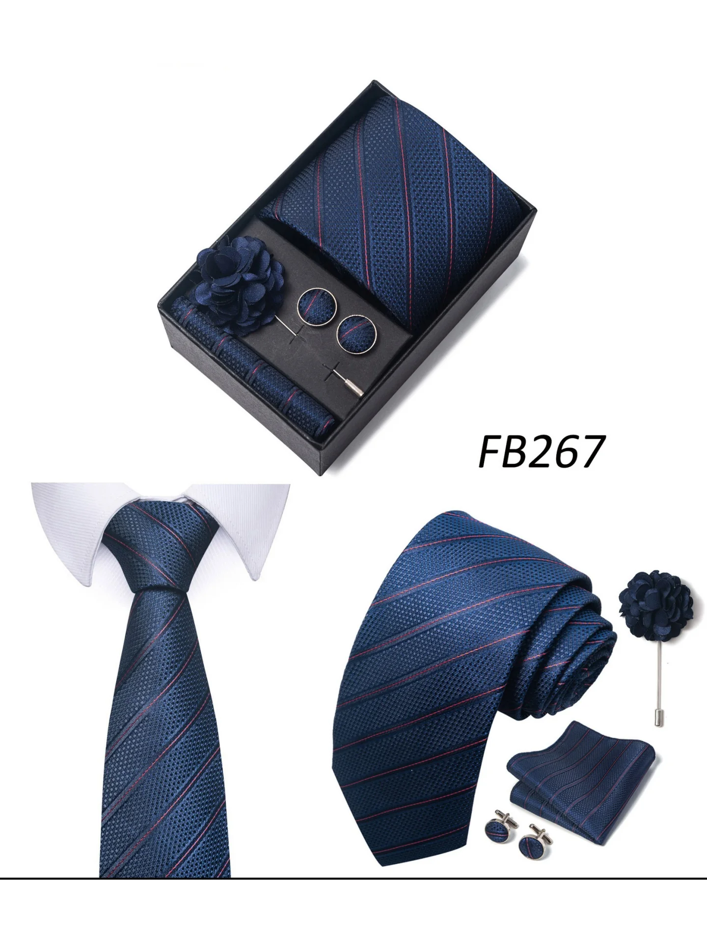 Ties Corsage Accessories Set - Image 7