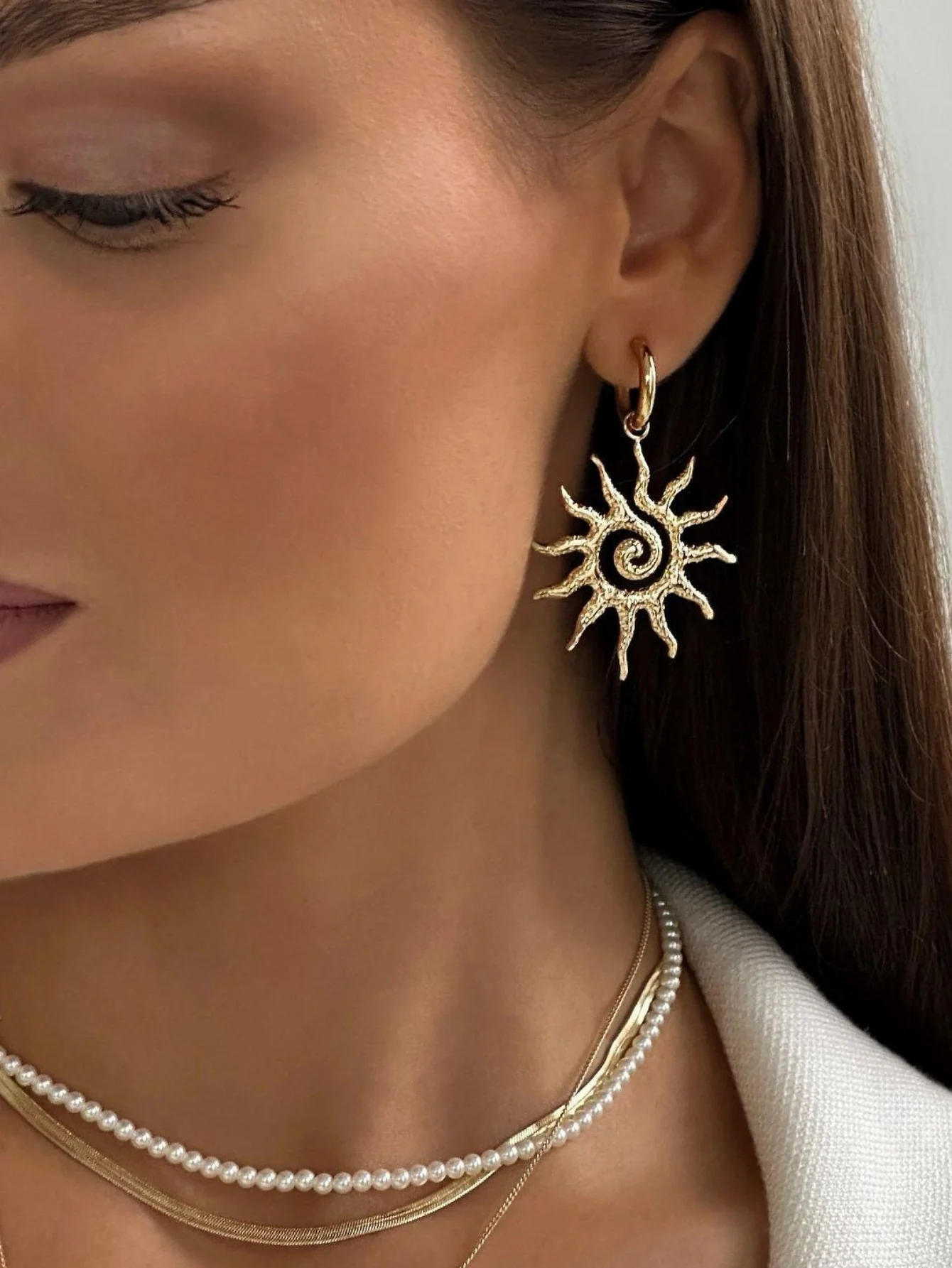 Sunflower Earrings - Image 2