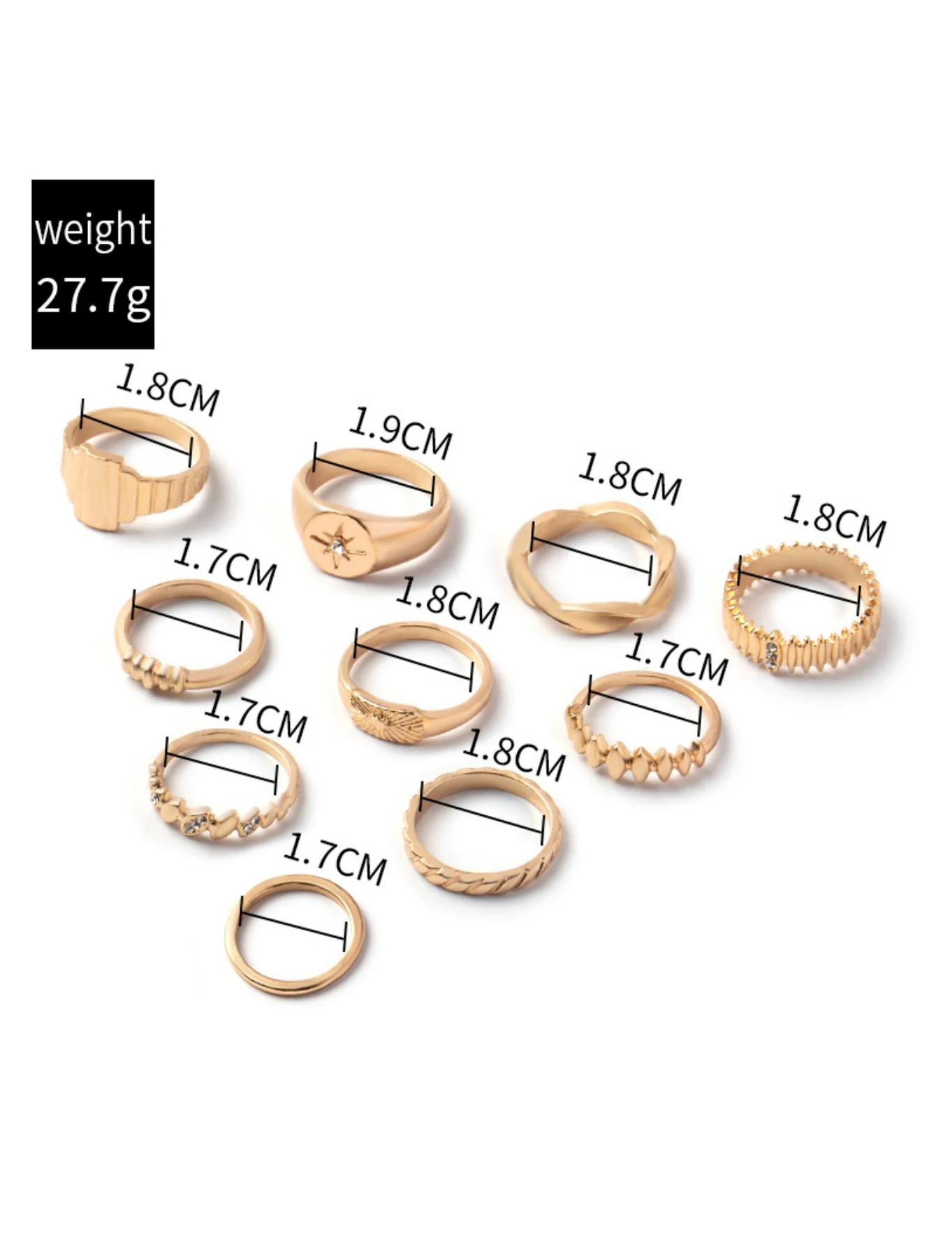 Alloy Ring Set - Image 4