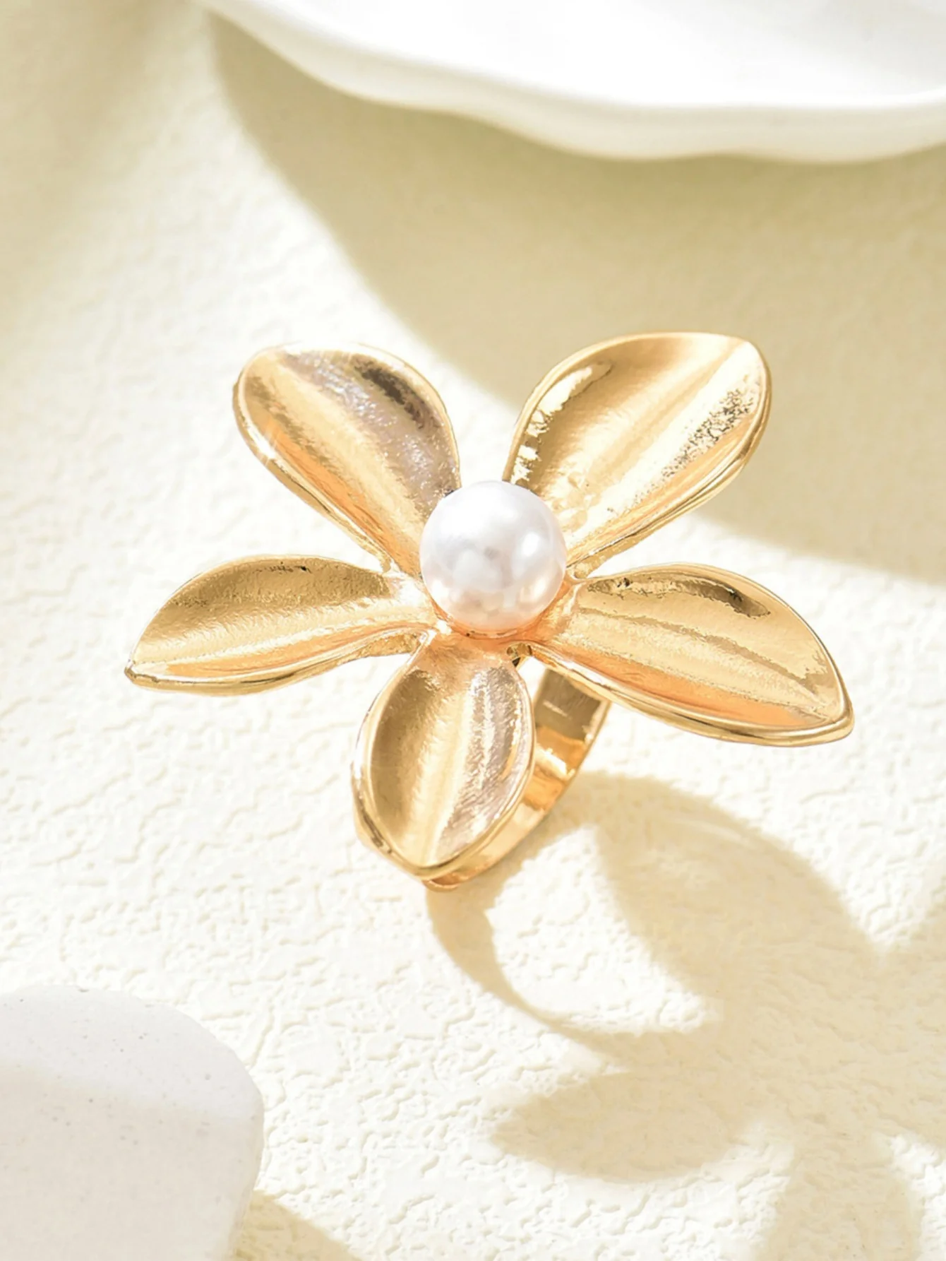 A Ring With An Exaggerated Design Inspired By Conch Shells And Starfish. - Image 16