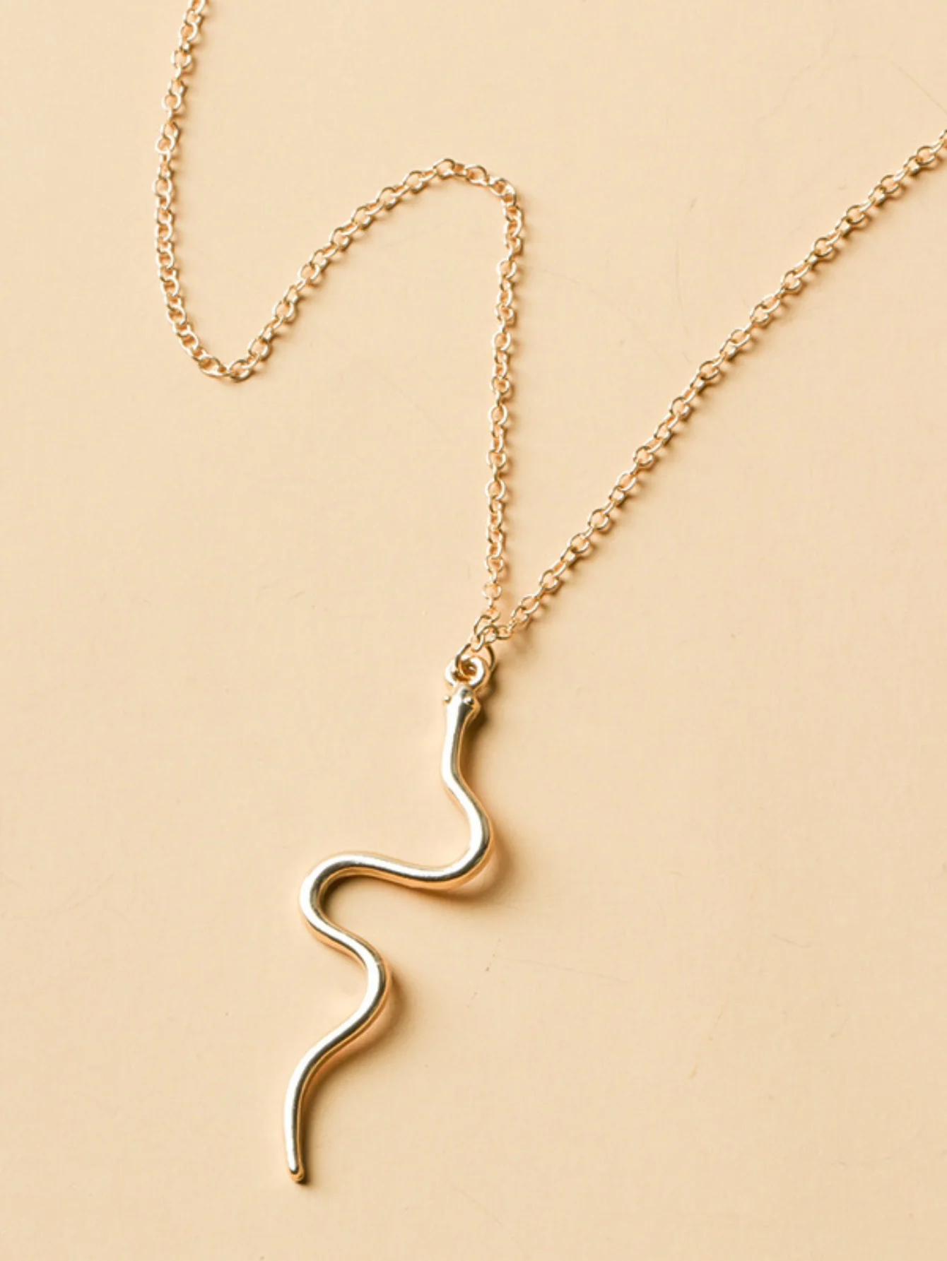 Snake Pendant Necklace - Image 3