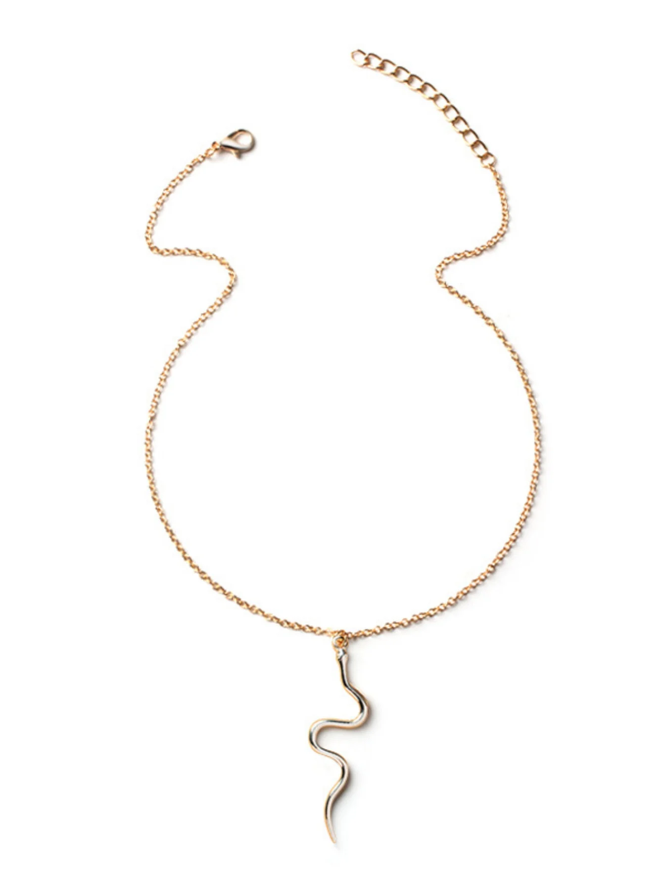 Snake Pendant Necklace - Image 4