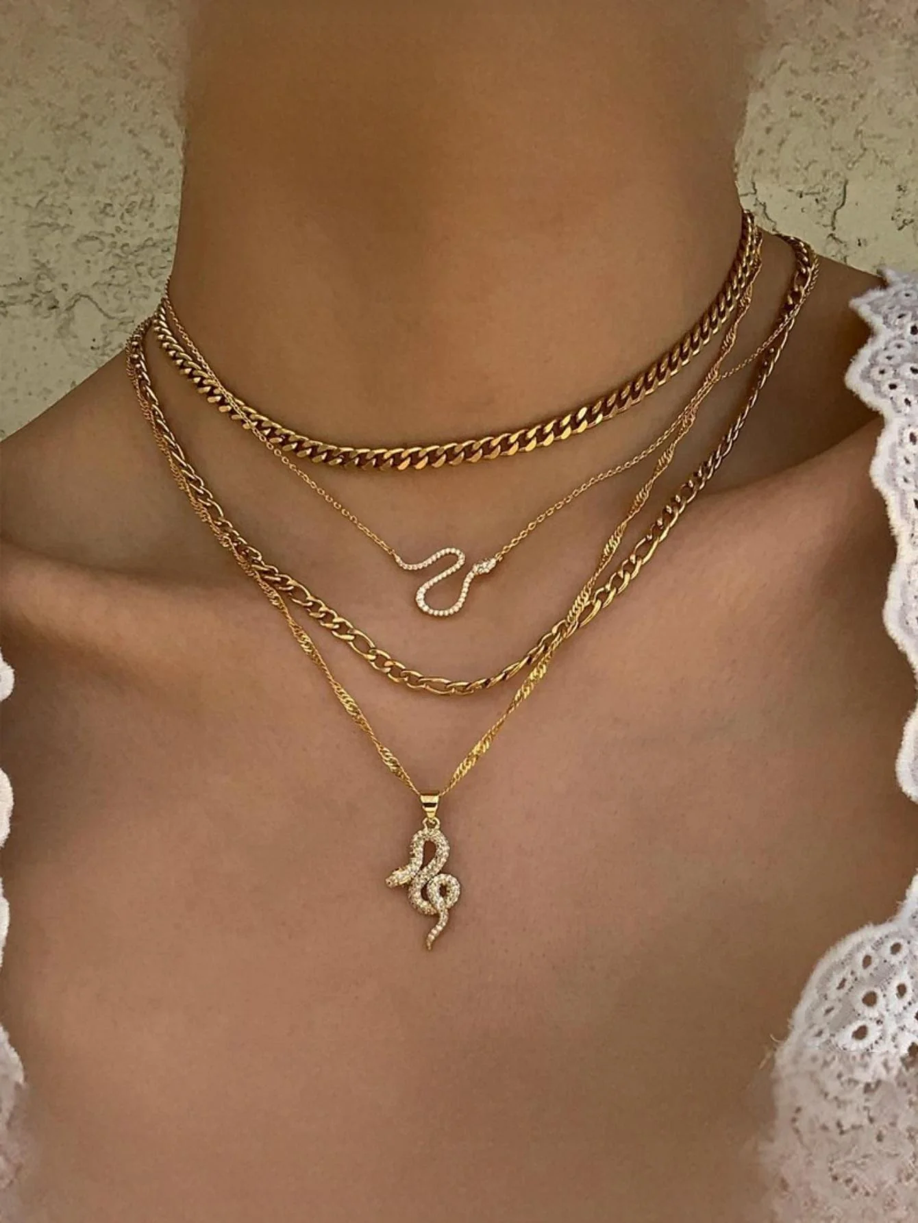 Snake Pendant Necklace - Image 6