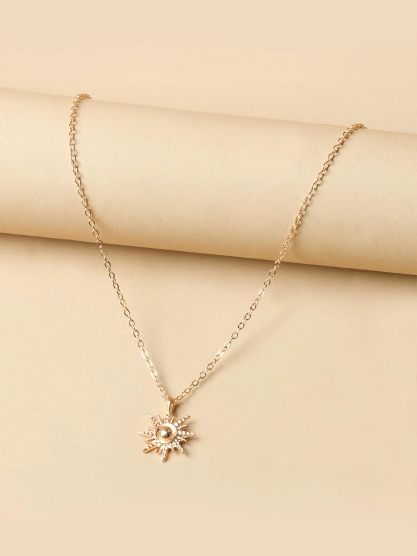 Sun Pendant Necklace - Image 3