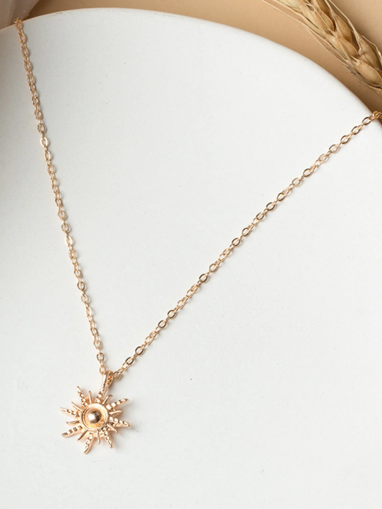 Sun Pendant Necklace - Image 4