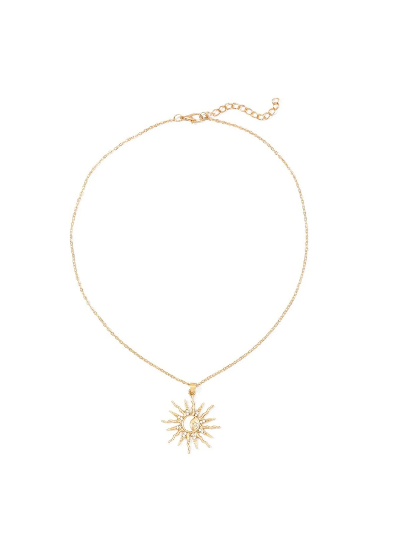 Alloy Sun Necklace - Image 4