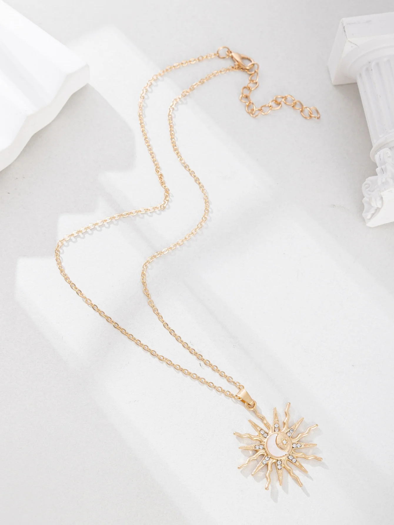 Alloy Sun Necklace - Image 5