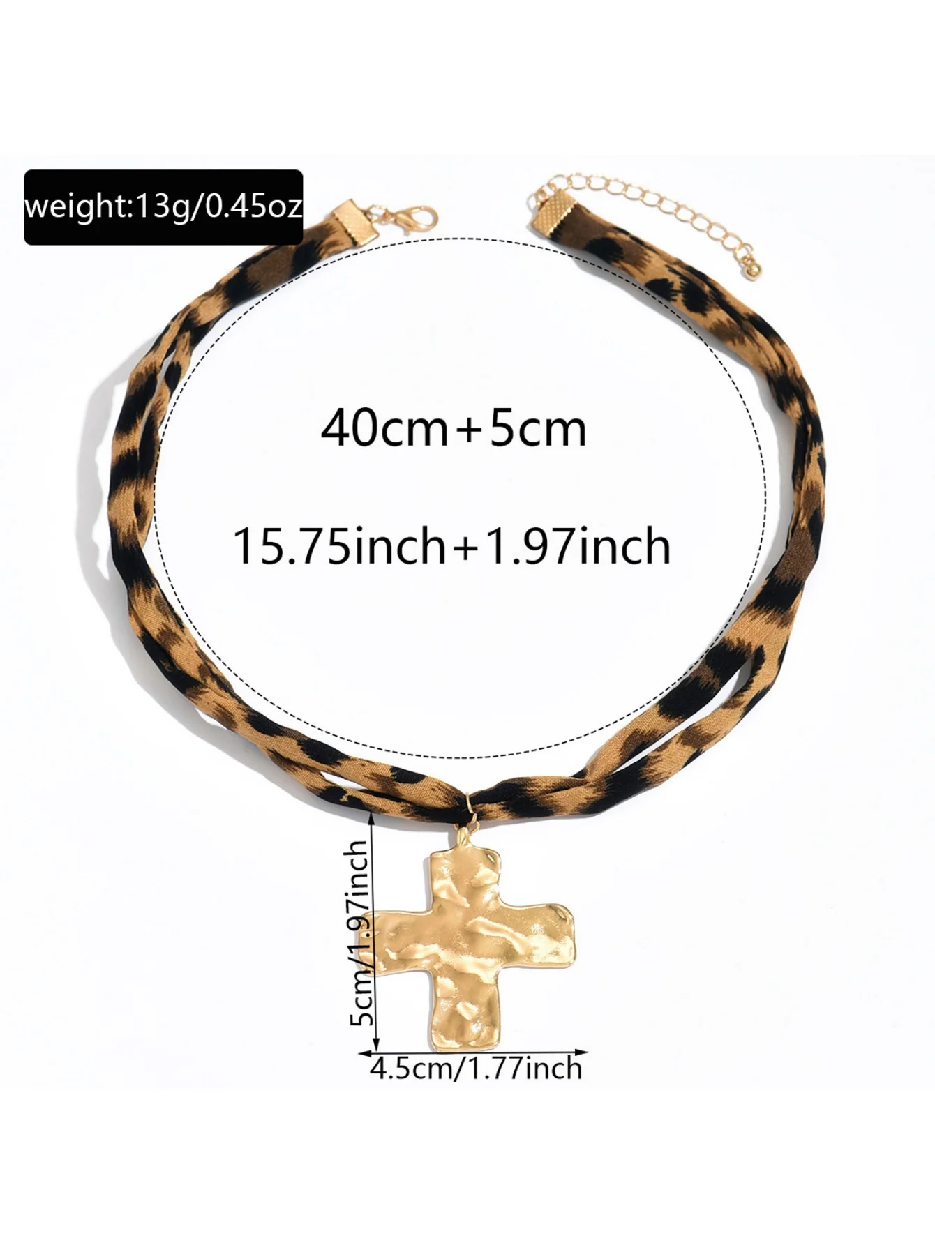 Leopard Print Seashell Starfish Necklace - Image 19