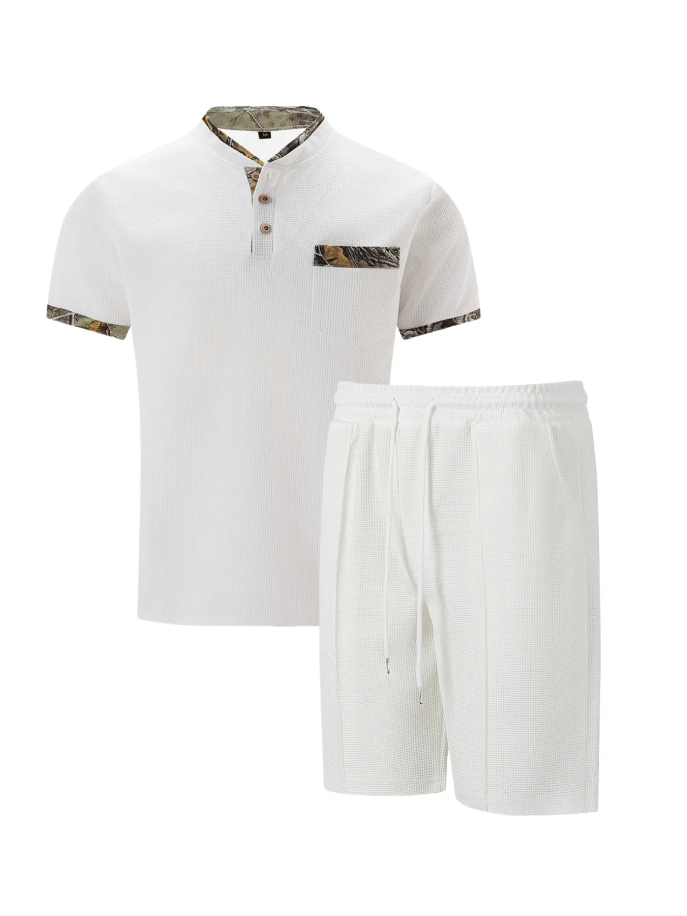 Solid Color Leisure 2-piece Sets Set - Image 10