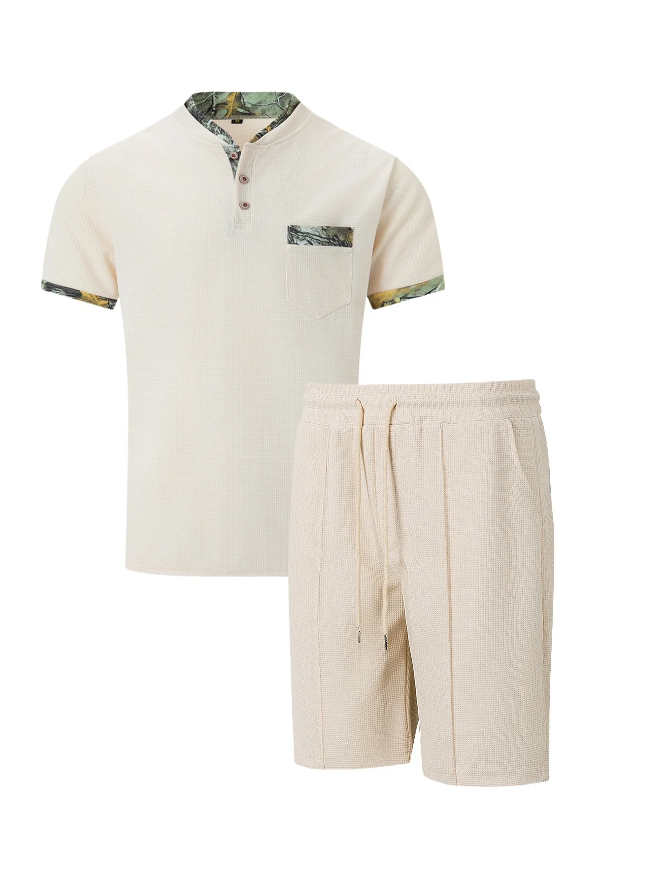 Solid Color Leisure 2-piece Sets Set - Image 6