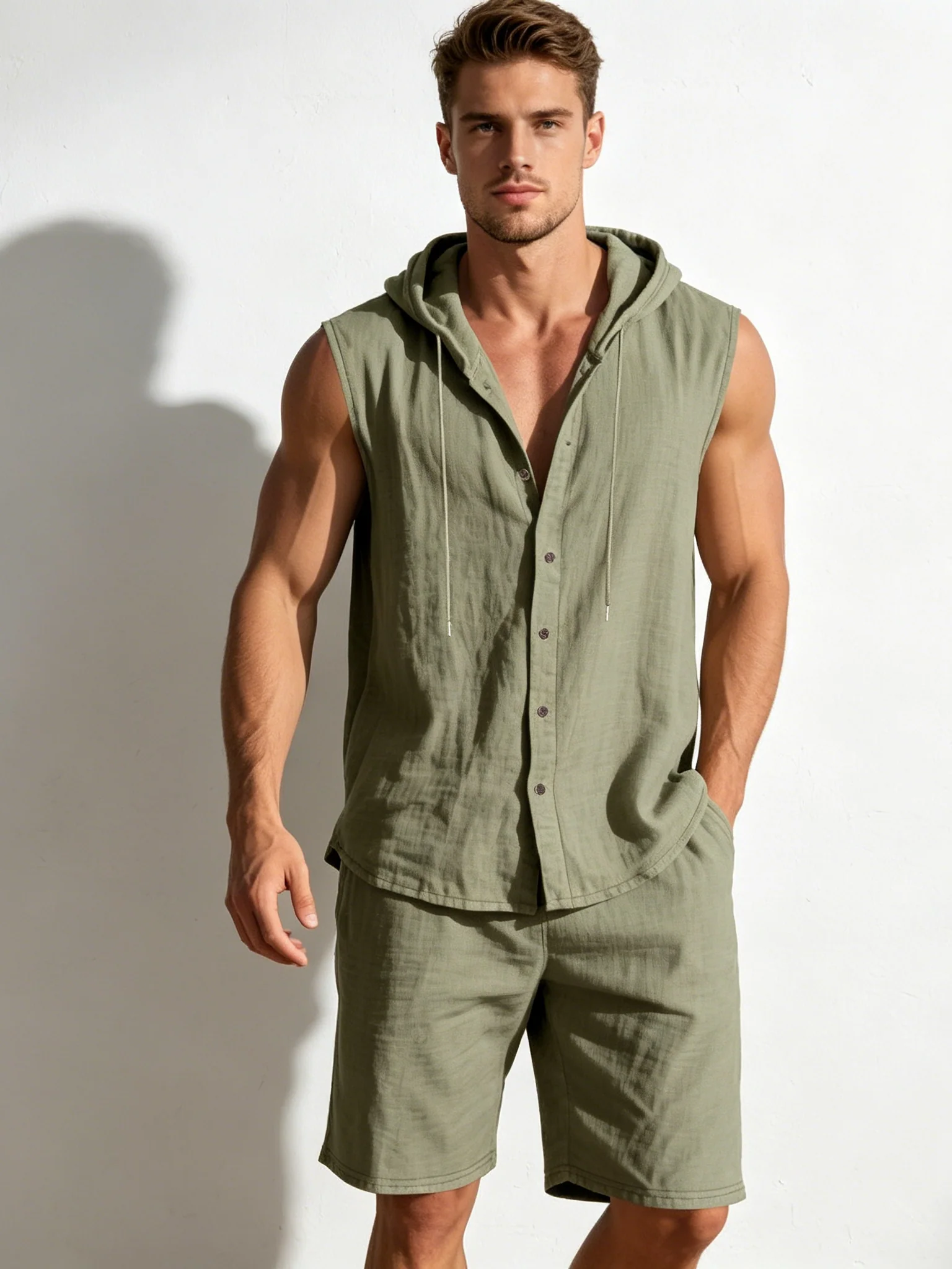 Flax Hooded Set 2-piece Sets - Image 10