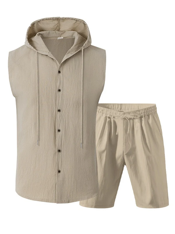 Flax Hooded Set 2-piece Sets - Image 4