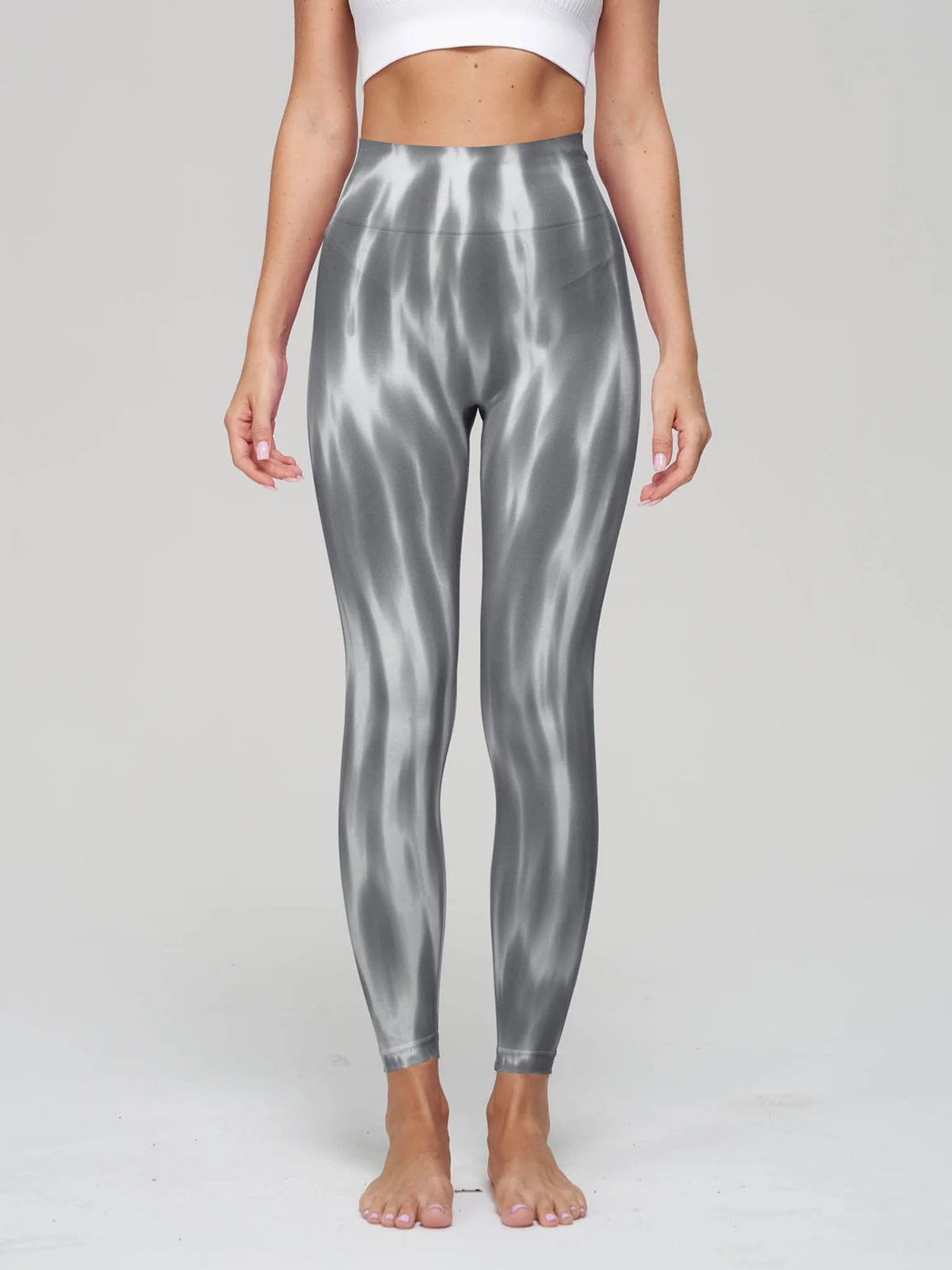 Seamless Color High-waisted Hip Lift Sports Yoga Pants - Image 6