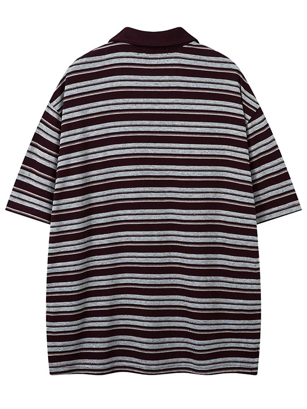Stripes Loose-fit Ins POLO - Image 8