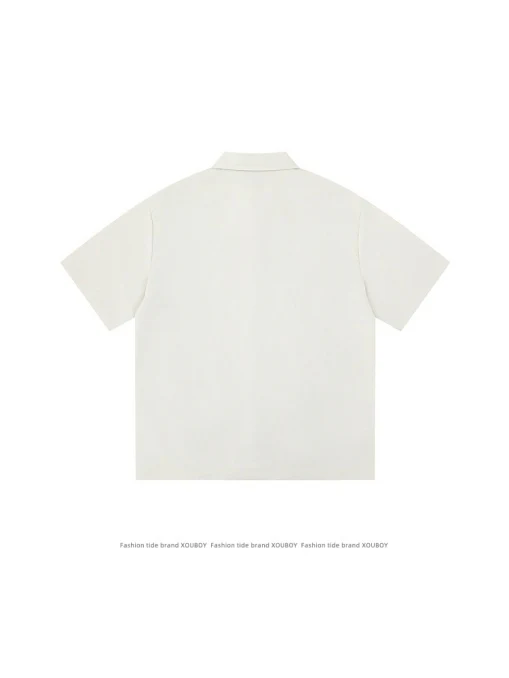 Retro Cashew Flowers Pattern Printed Loose-fit Shirts - Image 4