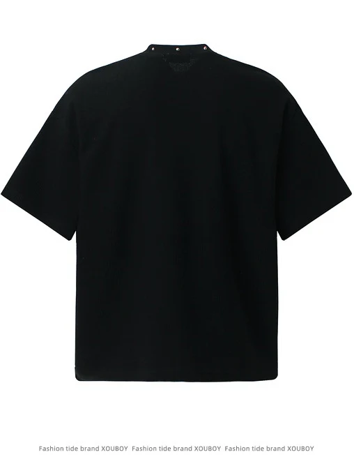 Studs Dark Ins Slogan Printed T-shirts - Image 6