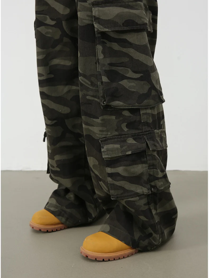Vibe Camouflage Straight-fit Loose-fit Jeans - Image 5
