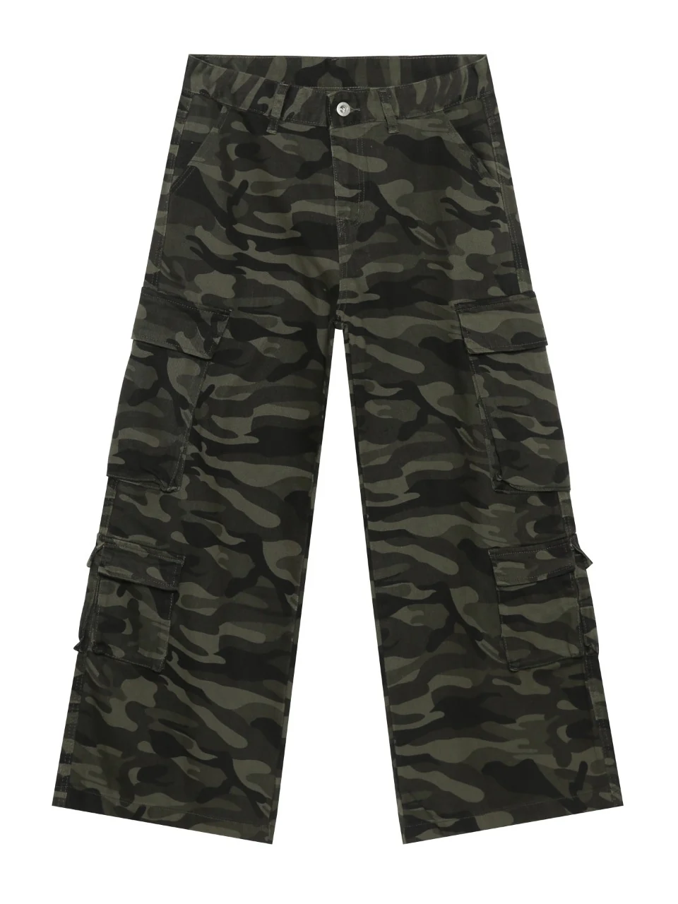 Vibe Camouflage Straight-fit Loose-fit Jeans - Image 6