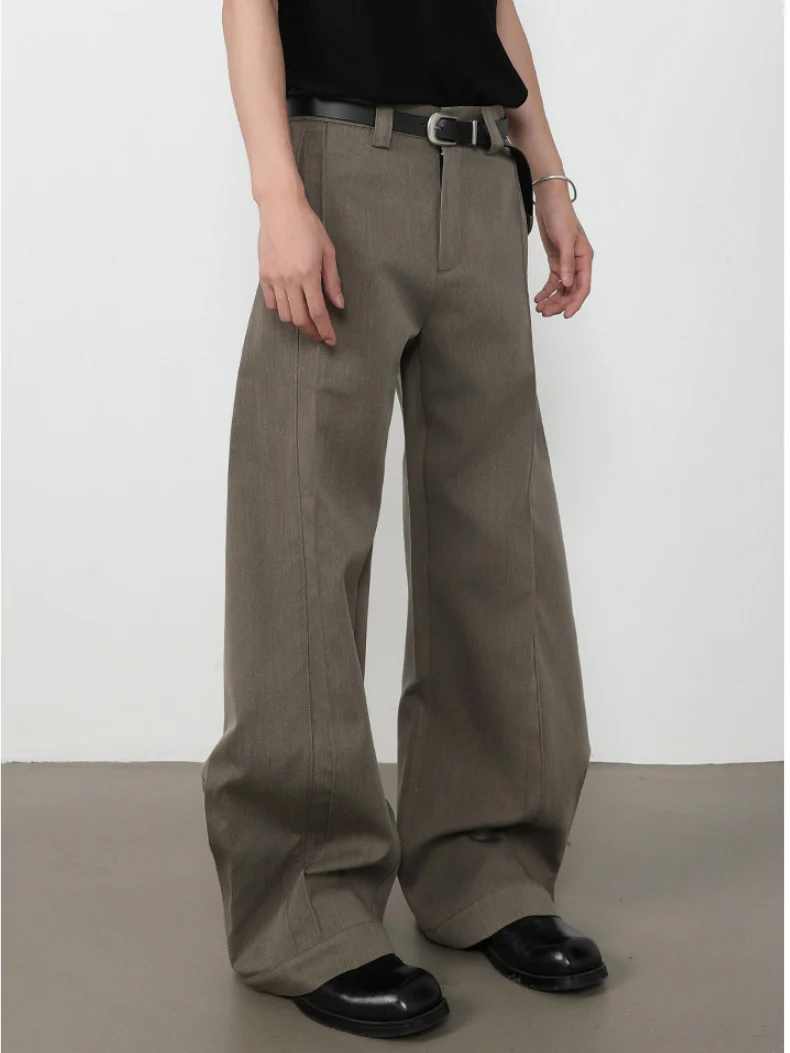 Retro Machete Stereo Gathering Cleanfit Dress Pants Pants - Image 2