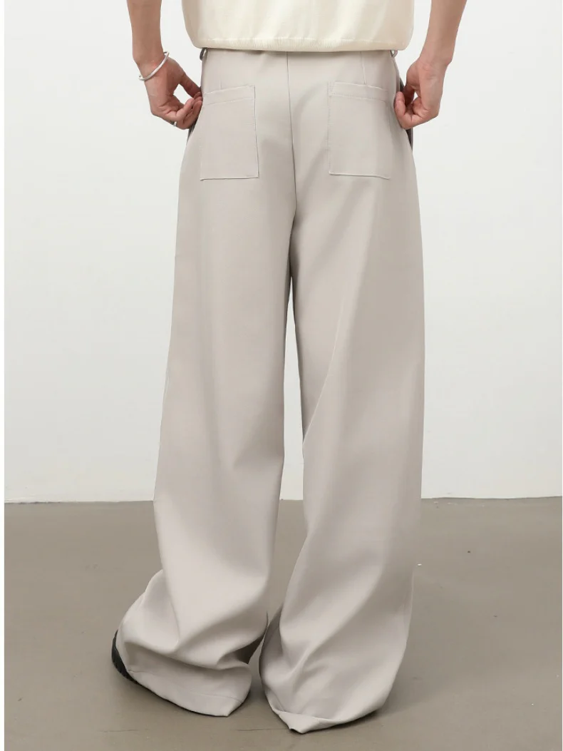 Classic Wide-leg A-shape Dress Pants Pants - Image 3