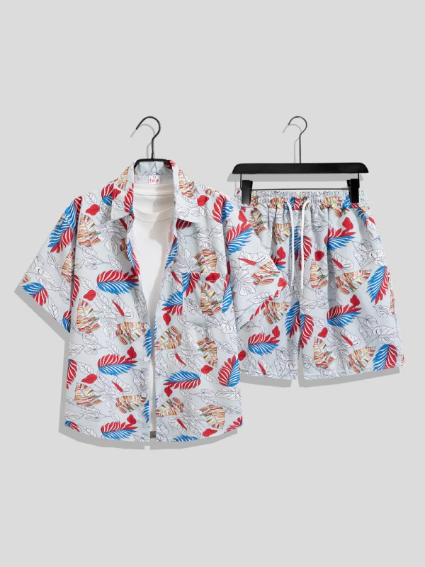 Hawaii Ins Loose-fit Beach Set 2-piece Sets - Image 11