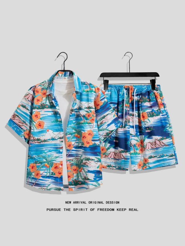 Hawaii Ins Loose-fit Beach Set 2-piece Sets - Image 17