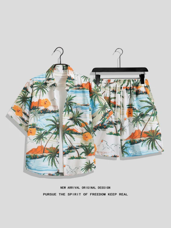 Hawaii Ins Loose-fit Beach Set 2-piece Sets - Image 2