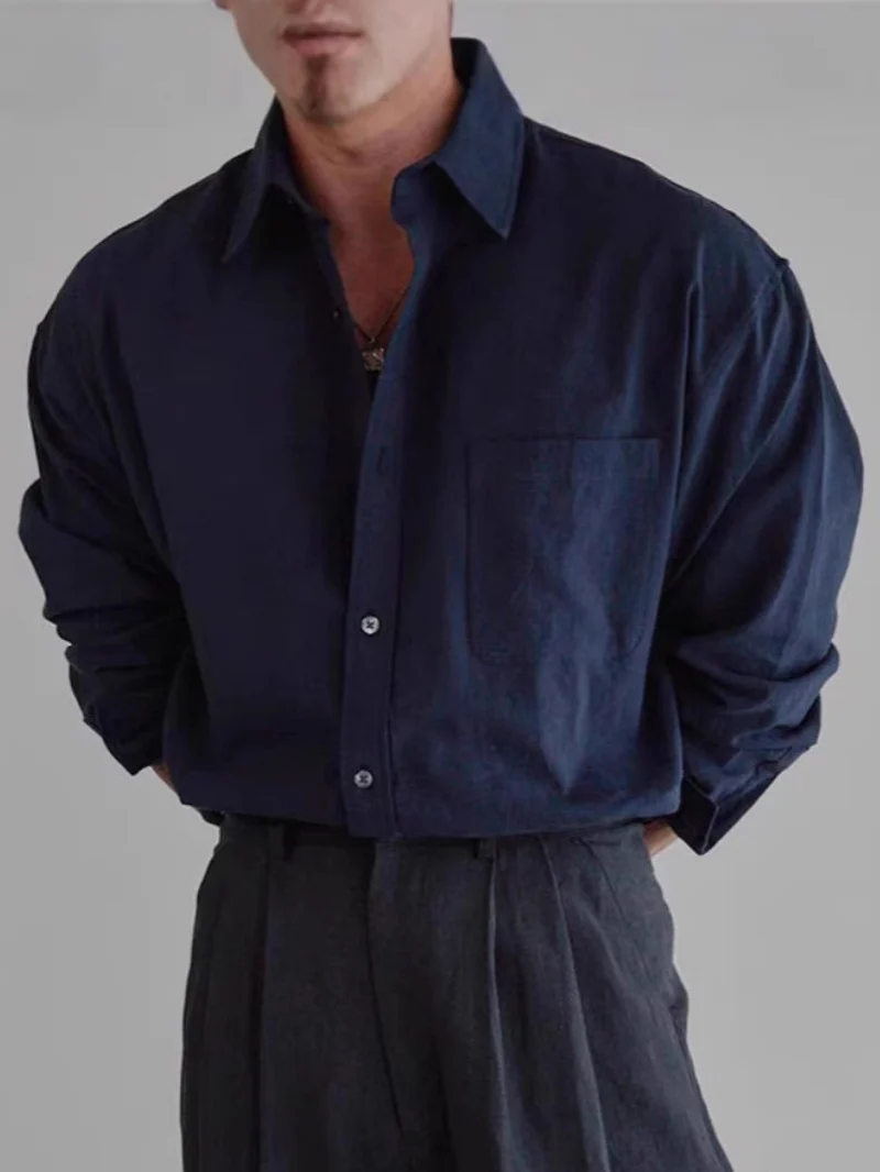 Cotton And Linen Loose-fit Sunscreen Breathable Shirts - Image 4