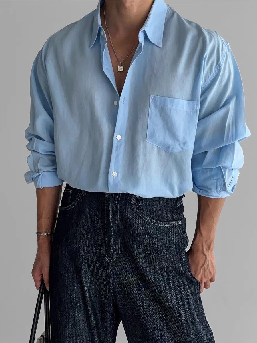Breathable Flax Loose-fit Sunscreen Shirts - Image 6