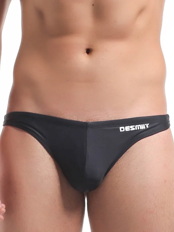 Multicolor Triangle T-shaped Swimming Trunks - Image 12