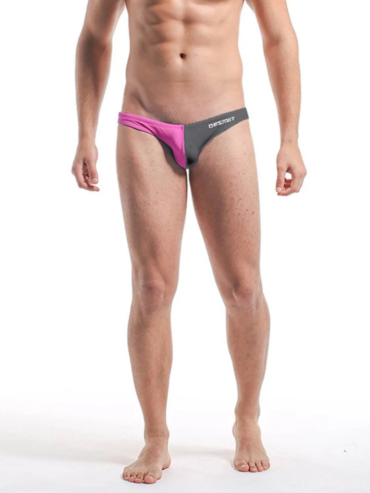 Low Rise Color Matching Triangle Swimming Trunks - Image 11