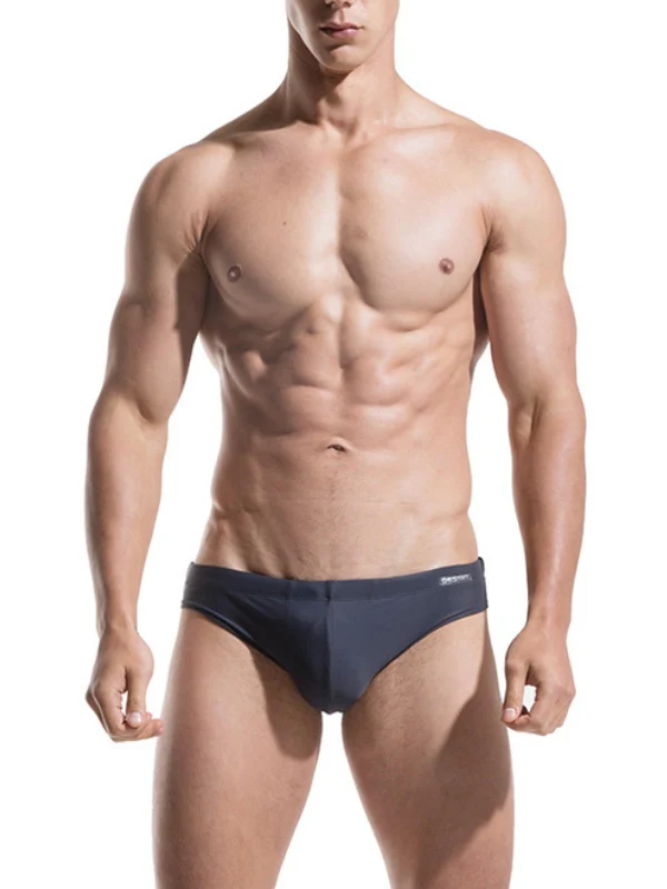 Low Rise To Avoid Embarrassment Swim Triangle Swimming Trunks - Image 10