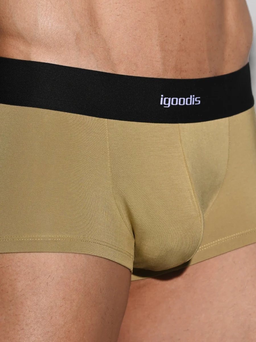 Lightweight Modal Breathable Four Corners Flat Angle Panties - Image 2