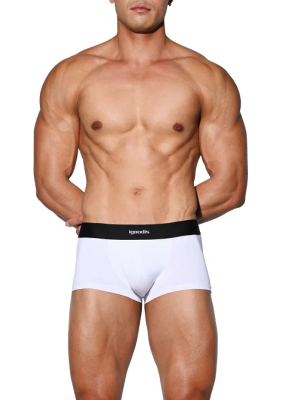 Lightweight Modal Breathable Four Corners Flat Angle Panties - Image 5