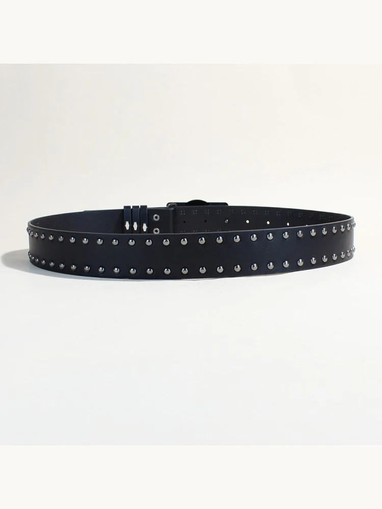 Skull Punk Snap Fasteners Belts - Image 4