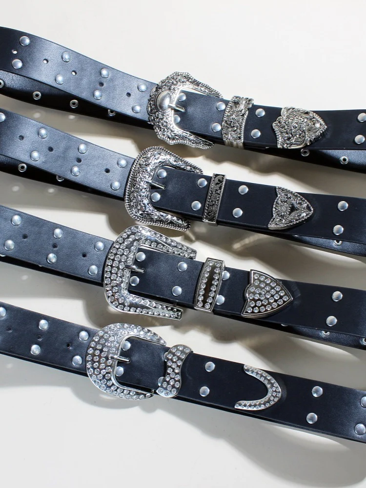 Retro Rivet Punk Belts - Image 12