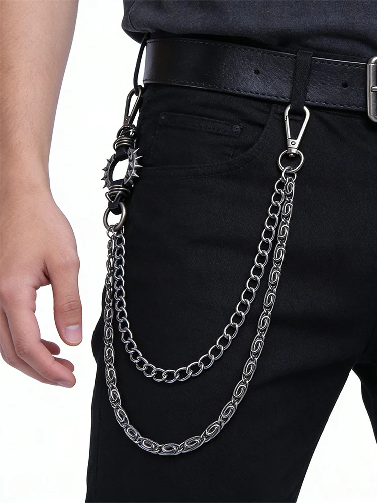 Retro Metal Punk Rock  Waist Chains - Image 5
