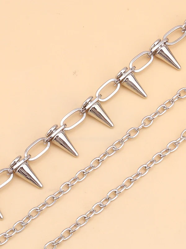 Hip Hop Punk Studs Waist Chains - Image 5