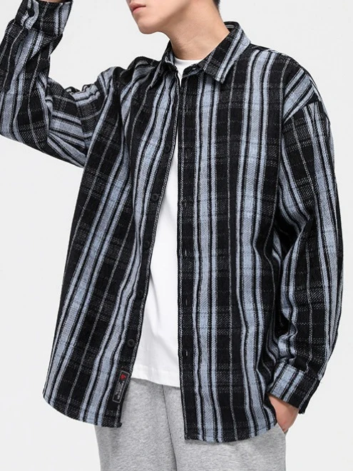 Stripes Plaid Shirts - Image 2