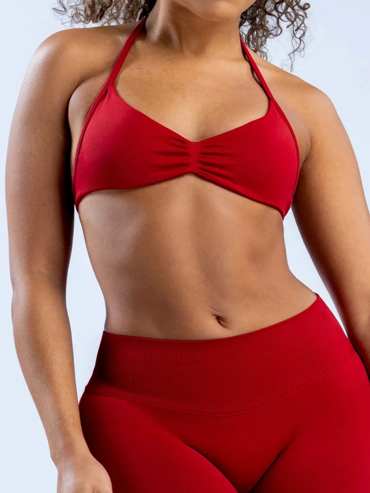 Seamless Halter Bra Beautiful Back Yoga Underwear Vest - Image 12