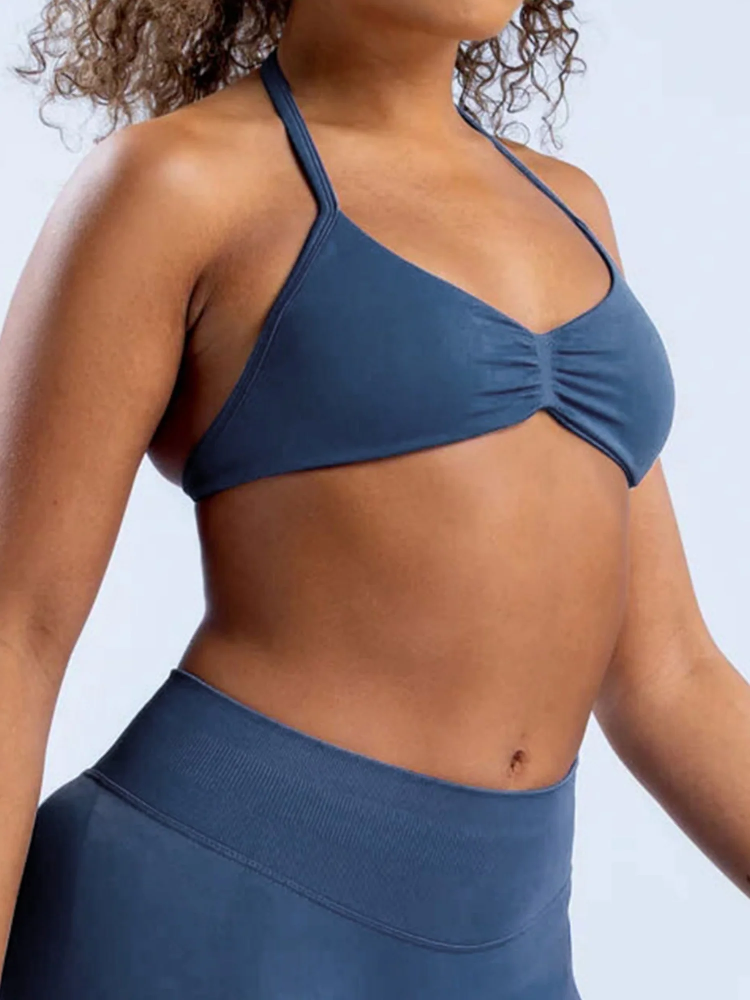 Seamless Halter Bra Beautiful Back Yoga Underwear Vest - Image 15