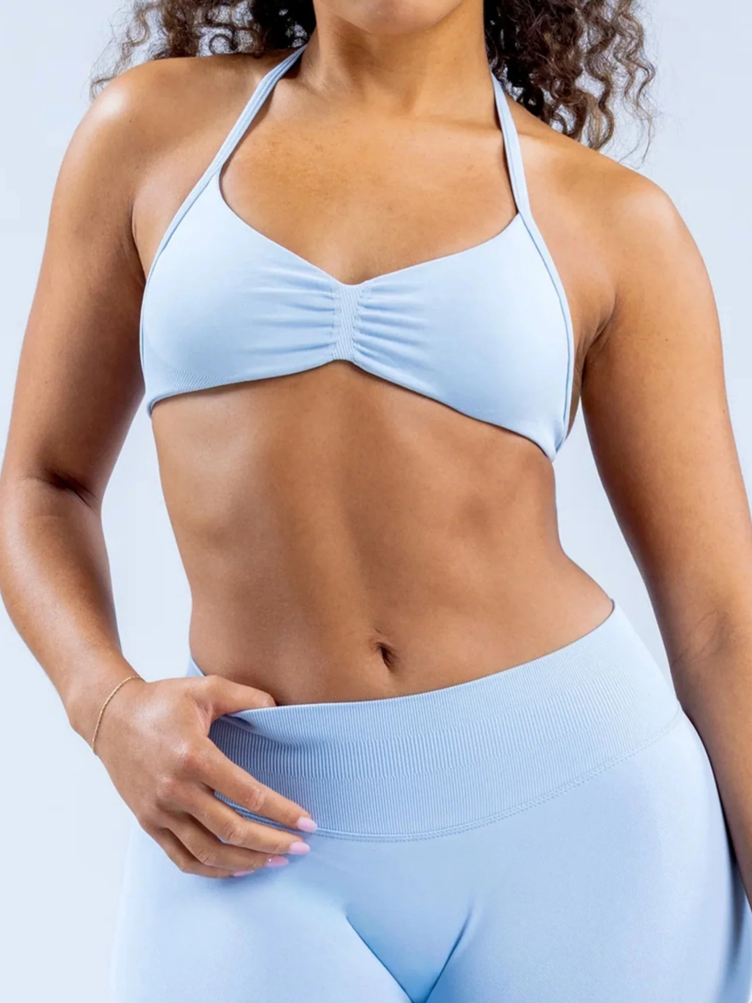 Seamless Halter Bra Beautiful Back Yoga Underwear Vest - Image 6