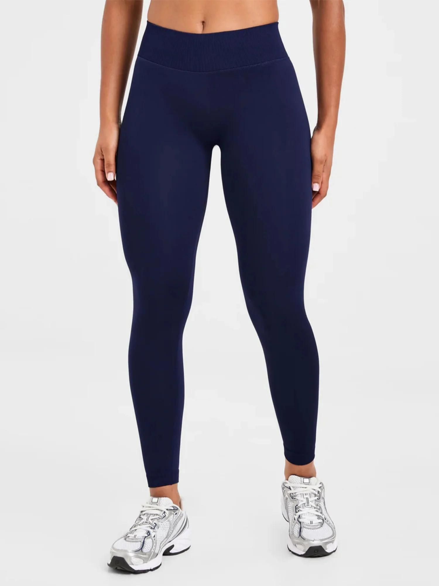 Seamless Quick-drying Abdominal Tightening And Buttock Lifting Exercise And Fitness Yoga Pants - Image 3