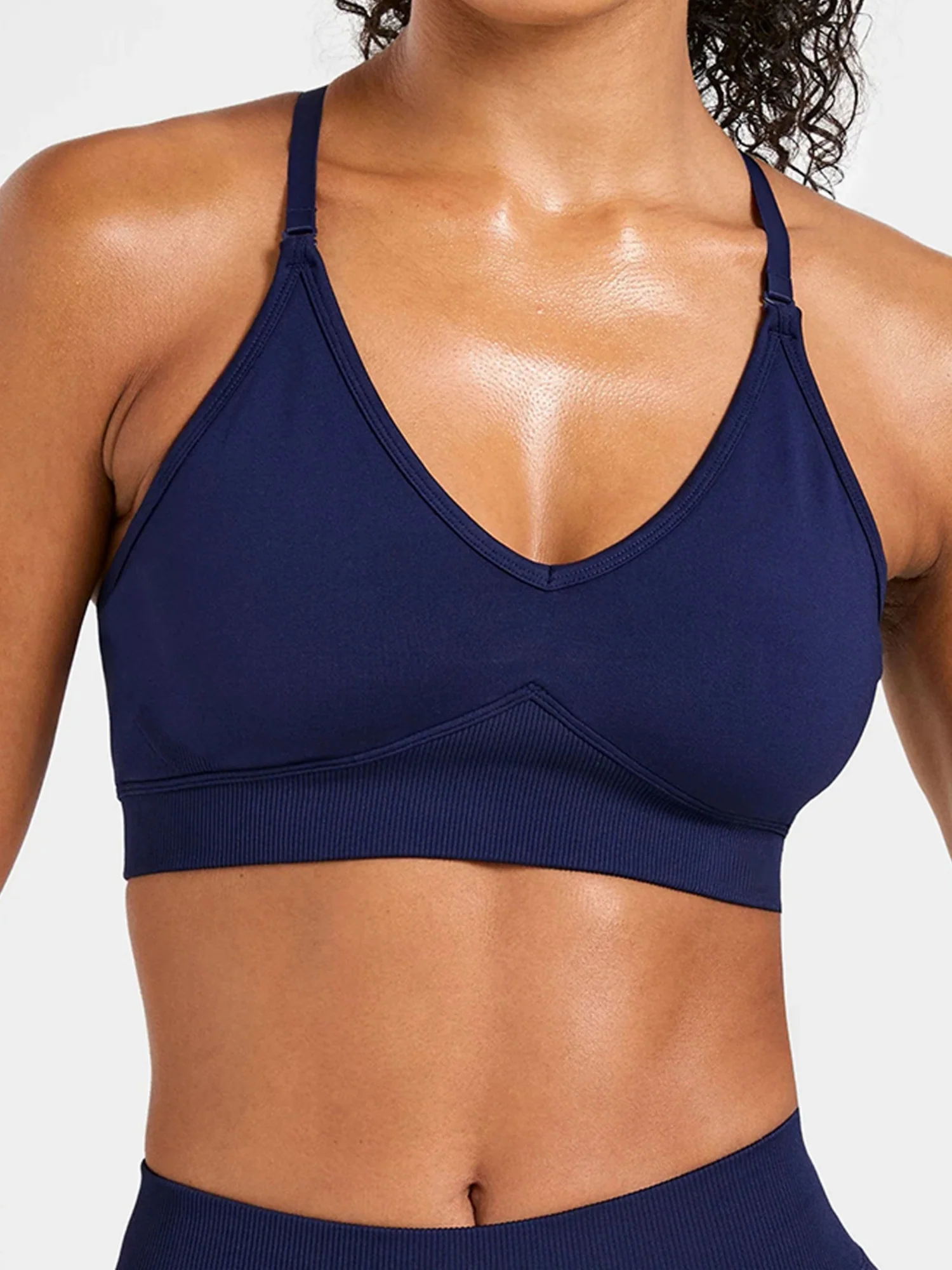 Seamless Quick-drying Exercise And Fitness Yoga Tank Top - Image 3