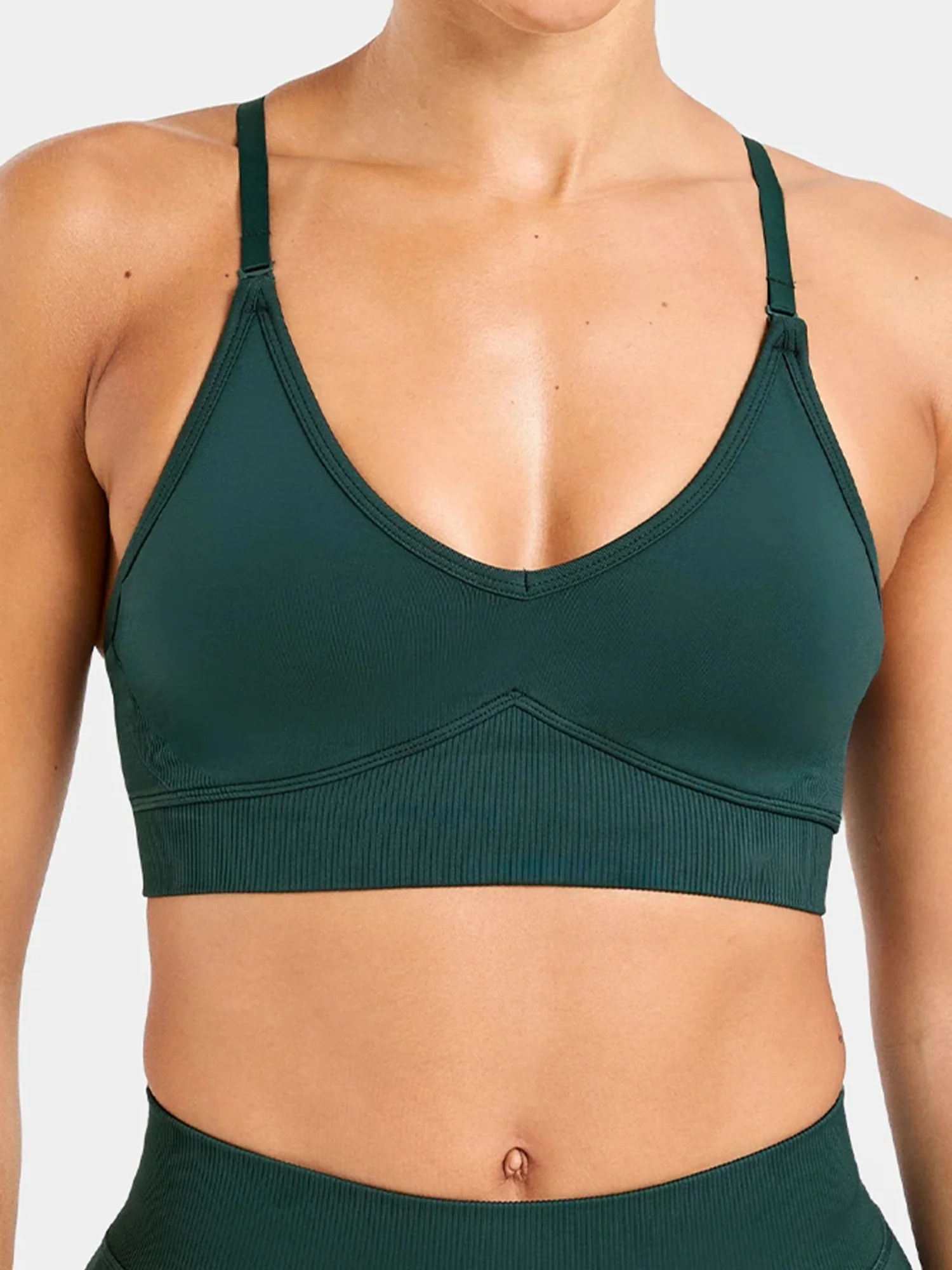 Seamless Quick-drying Exercise And Fitness Yoga Tank Top - Image 5